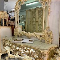 letto barocco moderno bianco usato