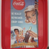 vassoio coca cola vintage originale usato