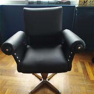 sedia design nera usato