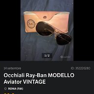 ray ban vintage aviator usato