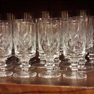 bicchieri cristallo boemia antico usato