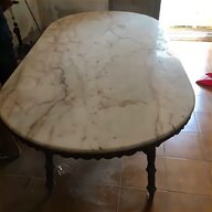 tavolo tondo marmo usato