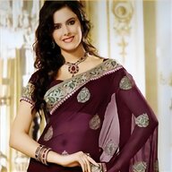 tessuto sari indiani usato