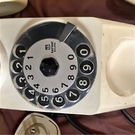 telefono fisso vintage bianco usato