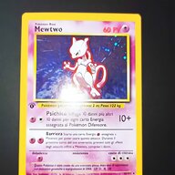 carta pokemon mewtwo gold star usato