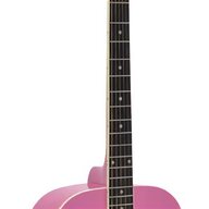 chitarra rosa usato