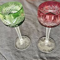 bicchieri cristallo colorati usato