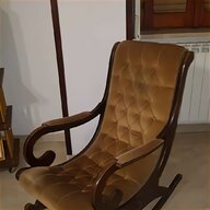 sedie legno dondolo usato