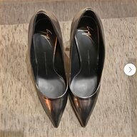 scarpe chanel argento usato