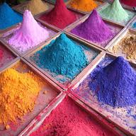 pigmenti colori usato