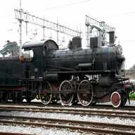 locomotiva vapore fs usato