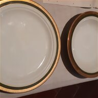 servizio piatti porcellana bavaria oro zecchino usato