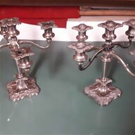 candelabro silver plated sheffield usato