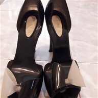 scarpe tacco avorio usato