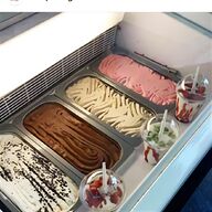 banco frigo gelati usato