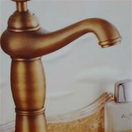 rubinetto bronzato usato