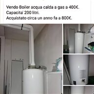 boiler 200 usato