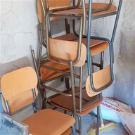 sedie banchi scuola usato