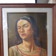 dipinto donna ritratto usato