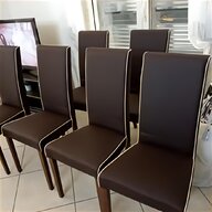 sedia vintage pelle usato