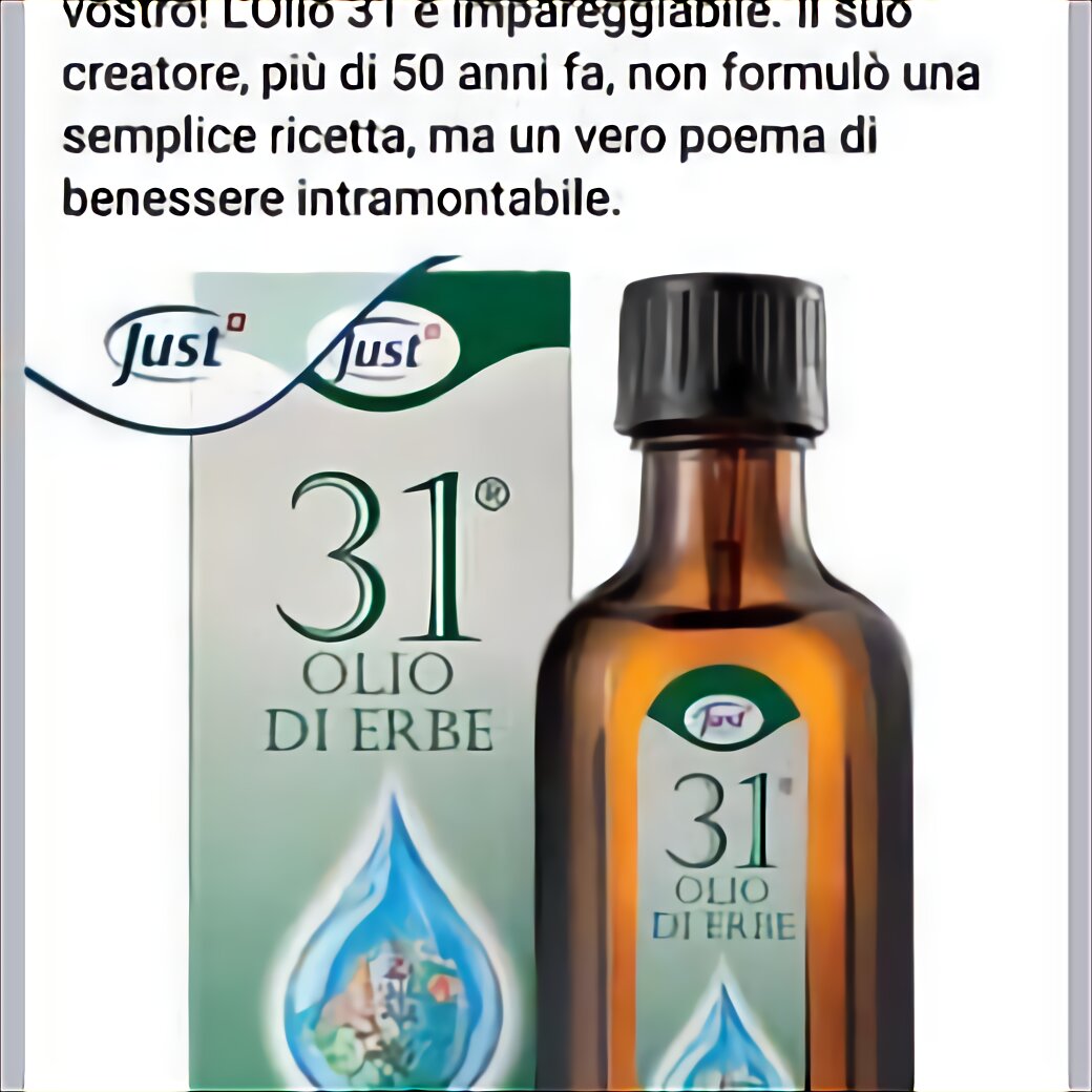 Just Olio 31 usato in Italia