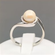 anello oro bianco perla usato