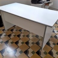 scrivania bianca laccata usato