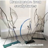 scultura in ferro usato