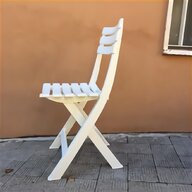 sedia pieghevole alluminio usato