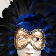 maschera veneziane piume usato