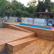 piscina fuoriterra legno usato
