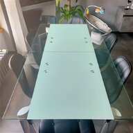 tavolo cristallo bianco usato