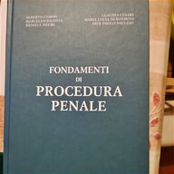 manuale procedura penale usato