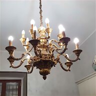ottone lampadari usato