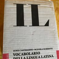 vocabolario lingua latina usato