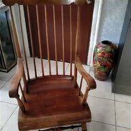sedia antica dondolo usato