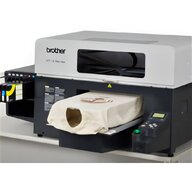 macchina stampa tessuti usato