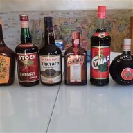 bottiglie liquore vintage usato