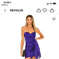 vestito viola usato