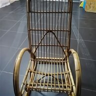 sedie dondolo bambu usato