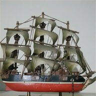 modellino nave legno usato