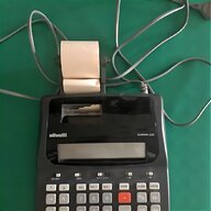 calcolatrice scrivente usato