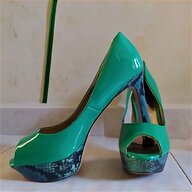 sandali verdi tacco usato