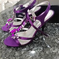 sandali gioiello viola usato