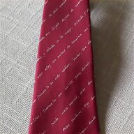 cravatta seta rossa usato
