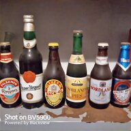 bottiglie birre vintage usato