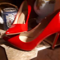 scarpe rosse donna decolte usato