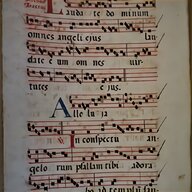 manoscritto musicale usato