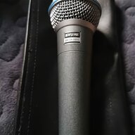 microfono professionale shure usato