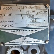 motore yanmar 3d68e usato
